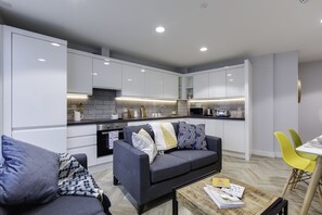 Basic Apartment | Living area - Eyre Square Galway Central Self Catering (Galway)