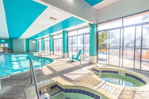Indoor pool - Wow-1br With Rare Private Oceanfront Balcony. Spec (Myrtle Beach)