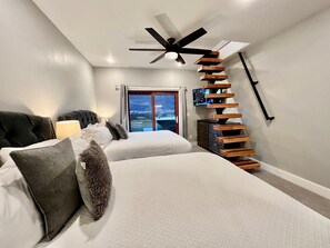 5 bedrooms, iron/ironing board, travel cot, WiFi