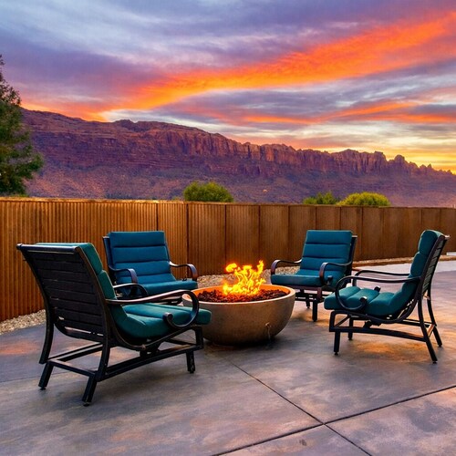 Moab Desert Escape Villa: Luxury 5-Bedroom Retreat with Heated Pool
