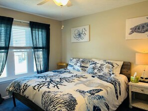 5 bedrooms, WiFi, bed sheets - Oceanfront retreat Nothin but Nett in Holden Beach, 5BR, 4BA, sleeps 11. (Holden Beach)