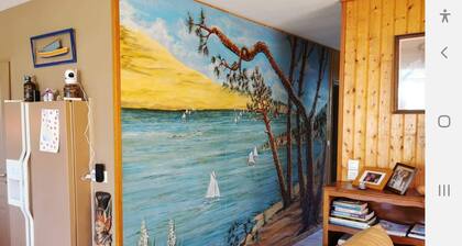 Entire house 10 metres from the beach