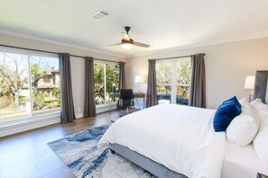 4 dormitorios, tabla de planchar con plancha, wifi gratis y ropa de cama