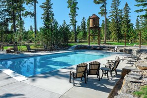 Pool - New Cabin In Powder House Pass, Full of Windows, Fireplace, Hot Tub! (Lead)