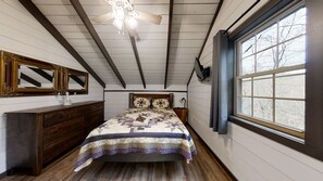 Ferienhütte, 1 Schlafzimmer | 1 Schlafzimmer, kostenloses WLAN, Bettwäsche