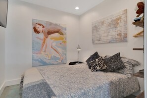 1 chambre, fer et planche Ă repasser, Wi-Fi, draps fournis