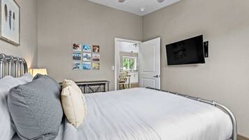 1 bedroom, iron/ironing board, travel crib, WiFi