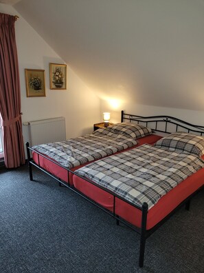 2 bedrooms, in-room safe, iron/ironing board, WiFi