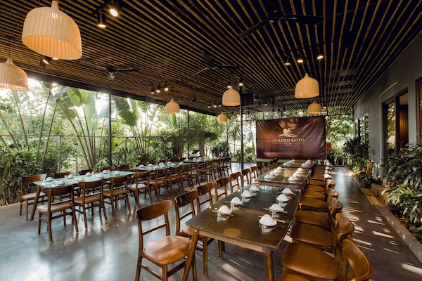 Área para banquetes al aire libre