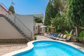 Pool - Villa Minerva, 8 people, BBQ and private pool, Alcudia. (Alcúdia)