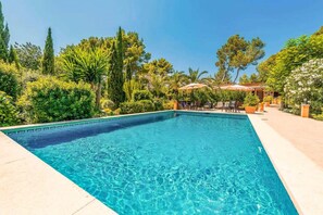 Pool - Villa Es Refugi, 6 people, BBQ, private pool, Pollensa. (Alcudia)