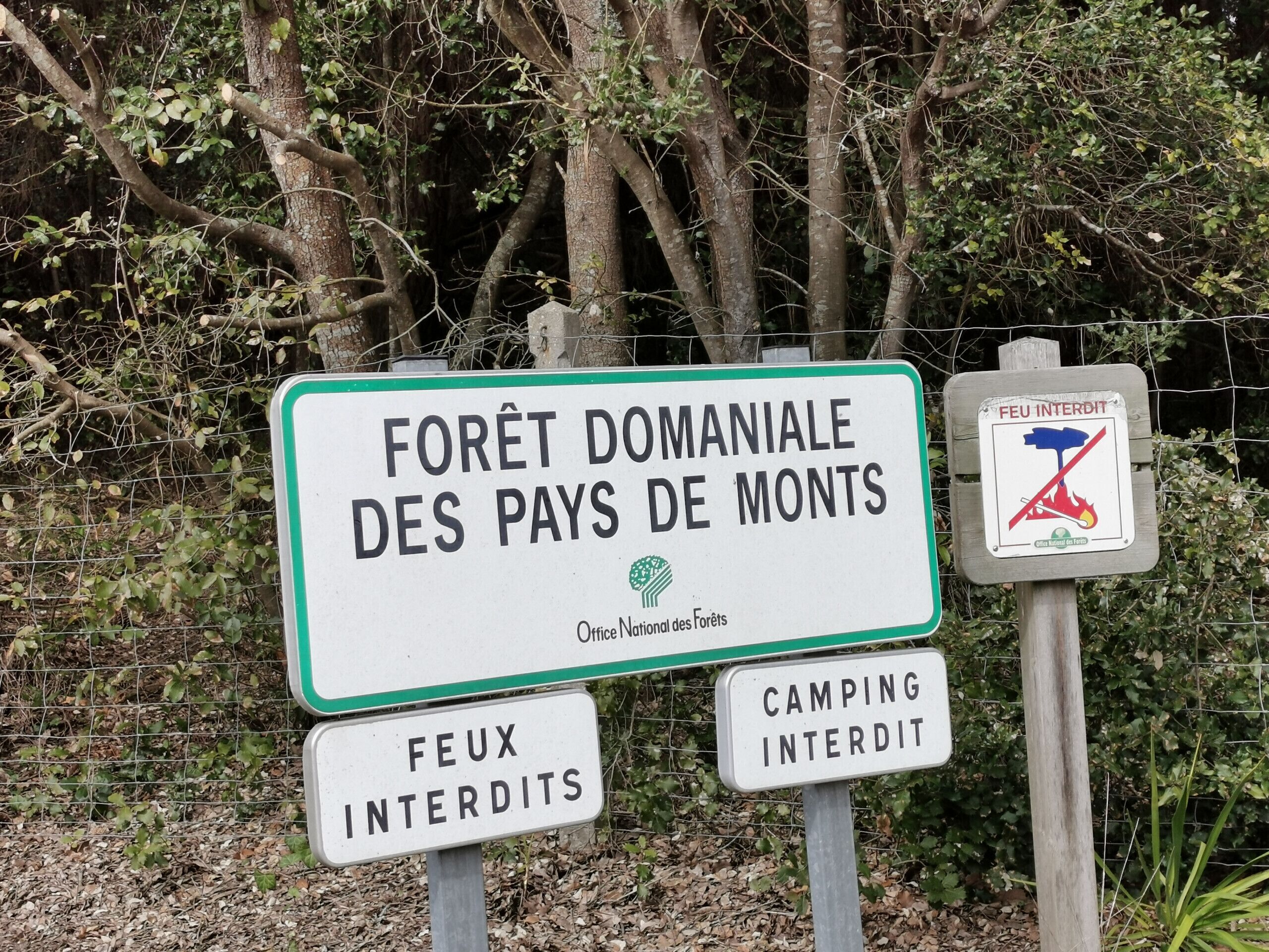 Enceinte de l’hébergement