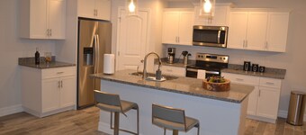 Brand new heated pool home.