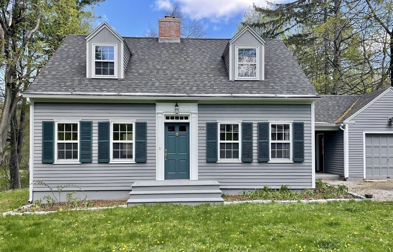 Steps away from shops and restaurants of Lenox Village, with private forest