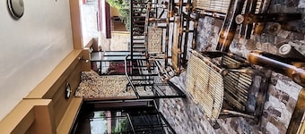 Full a/c, huge patio, 5 cars parking space, and within the heart of the city.