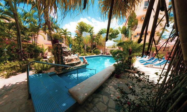 Outdoor pool - Cozy Apartament Couple (15) RESIDENCE TROPICAL GARDEN  (Boca Chica)
