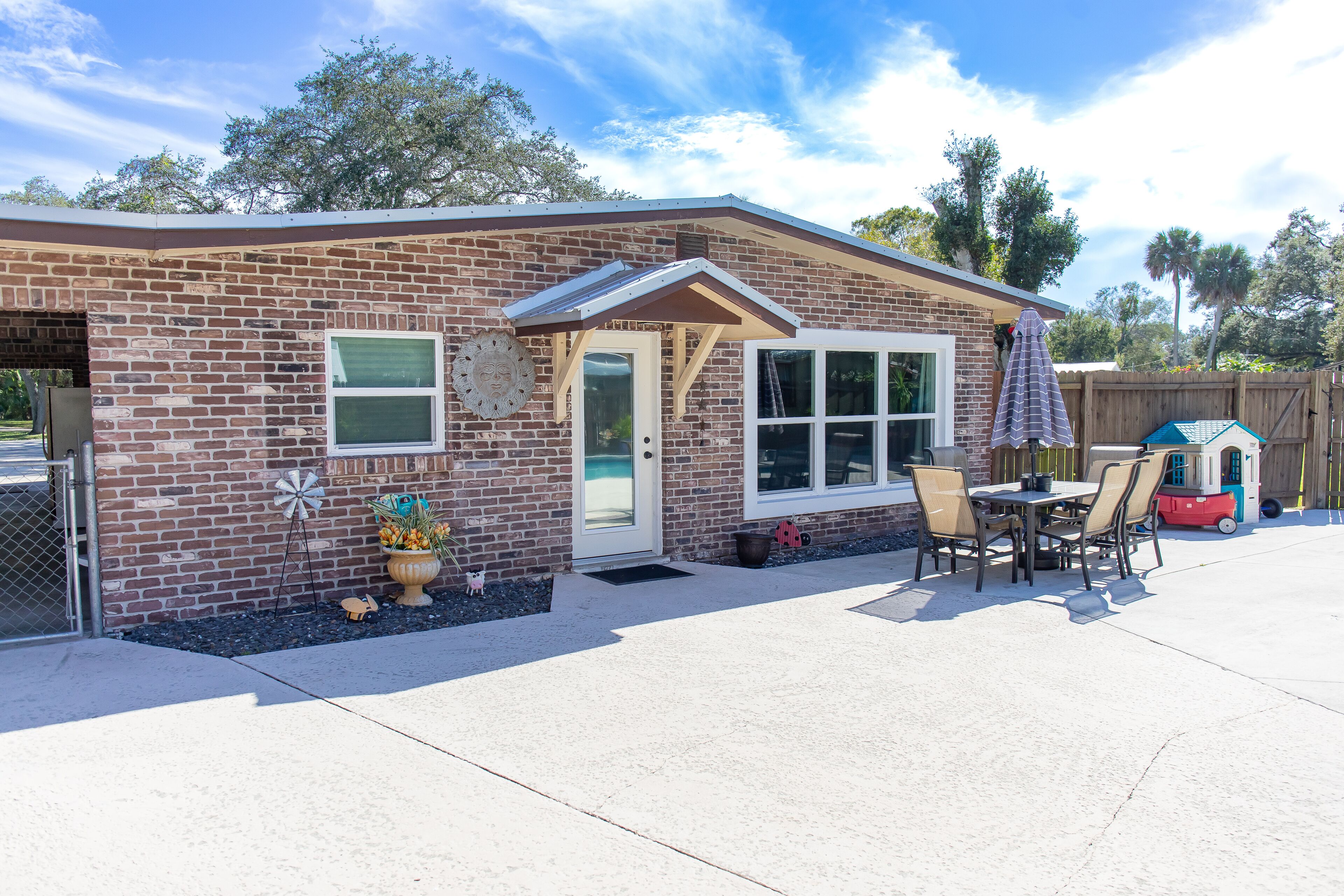 Udendørs spisemuligheder