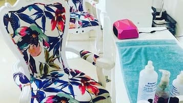 Salas para tratamentos a dois, tratamentos corporais, hidroterapia