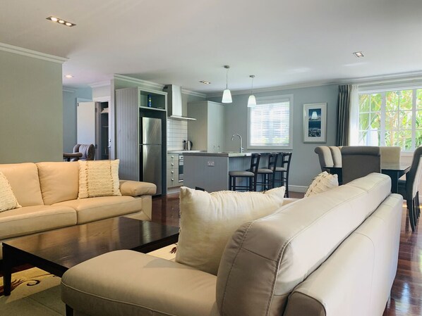 TV, fireplace, stereo