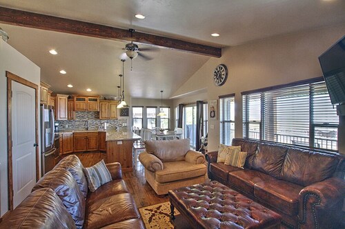 Private beach, pools/hot tub, winter sports, sleeps 20