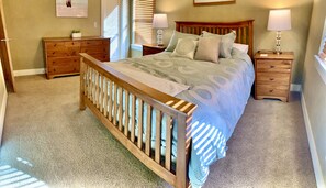 4 bedrooms, iron/ironing board, travel crib, WiFi