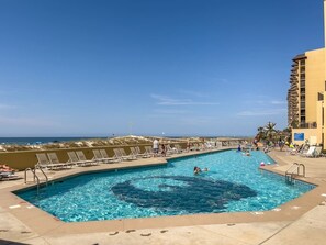 Indoor pool, a heated pool