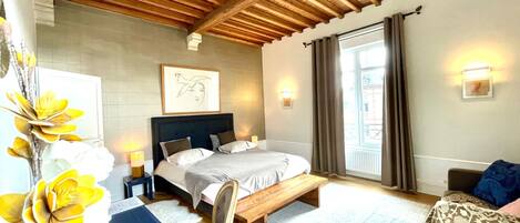 2 Schlafzimmer, Reisekinderbett, kostenloses WLAN, Bettwäsche