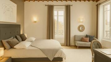 2 camere, culla da viaggio, Wi-Fi gratuito, lenzuola