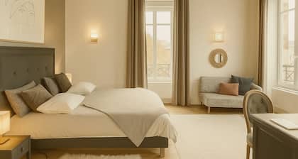 Large 4* apartment for 6 people in the center of Chartres