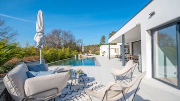 Una piscina climatizada