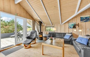 Fernseher, Kamin