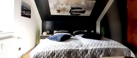 2 dormitorios, escritorio, cuna de viaje y wifi gratis