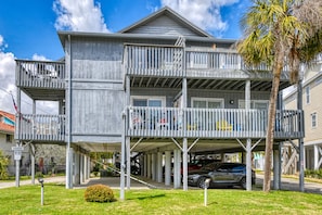 Exterior - The Coddage #5 - Two bedroom, Two Bath Second Row Condo in Garden City Beach (Garden City Beach)