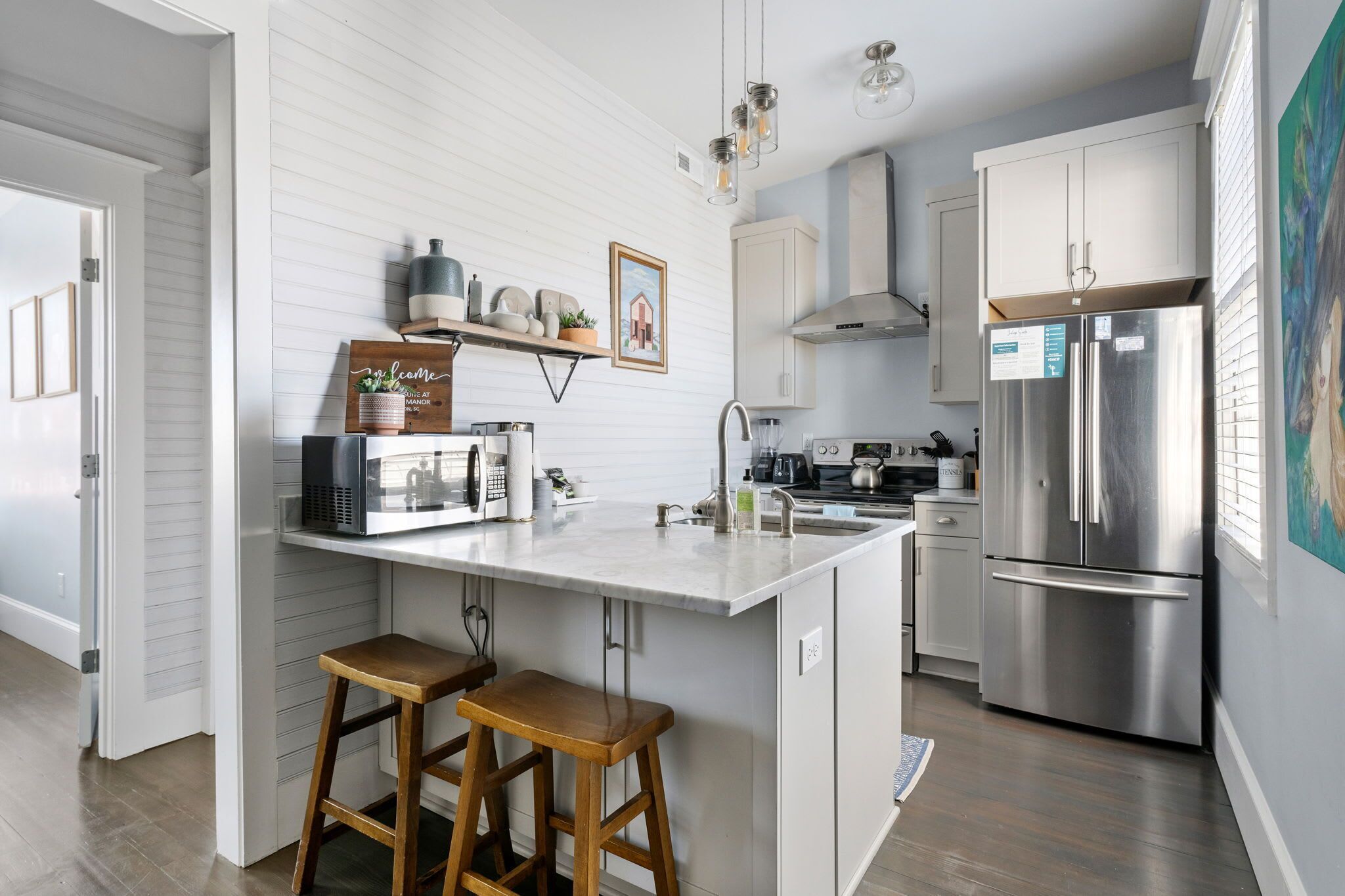 雪櫃、微波爐、焗爐、爐具