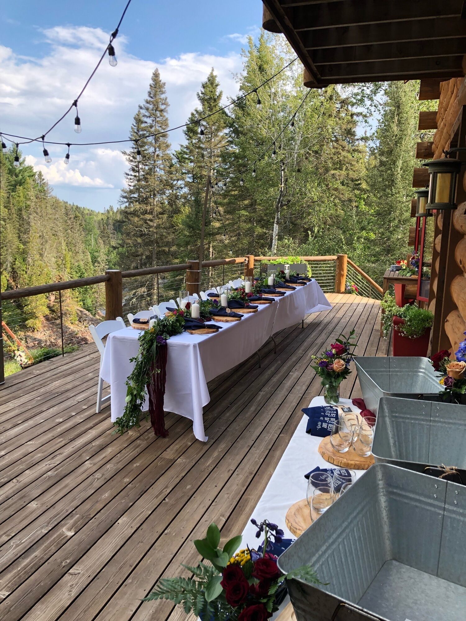 Outdoor dining