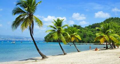 Villa 2 rooms & 2 bathroom with view panoramic on Caribbean sea