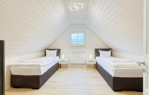 2 Schlafzimmer, Reisekinderbett, kostenloses WLAN