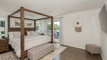 4 slaapkamers, een strijkplank/strijkijzer, gratis wifi, beddengoed