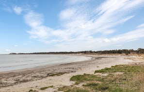 Tæt på stranden