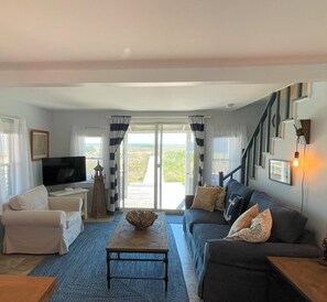 TV connectée, cheminée