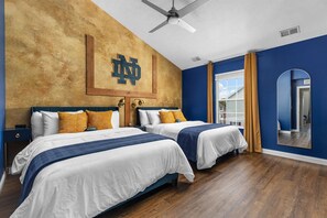 3 bedrooms, iron/ironing board, free WiFi, bed sheets