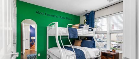 3 bedrooms, iron/ironing board, travel cot, free WiFi