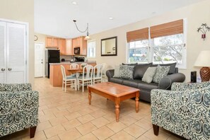 Smart TV, DVD player, books