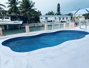 屋外プール、温水プール
