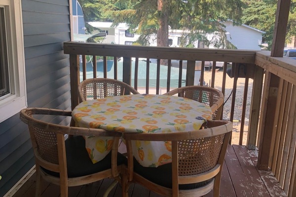 Opções para refeição ao ar livre