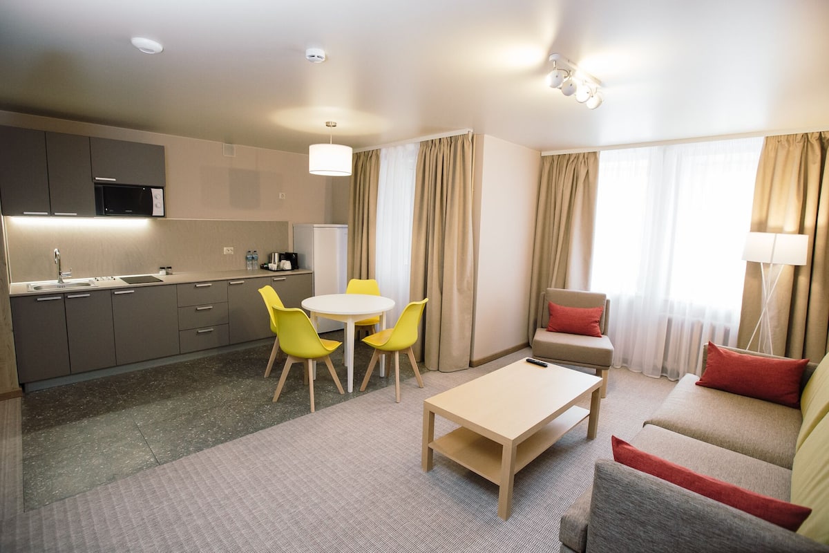 Superior Apartment | 1 bedroom, minibar, in-room safe, free WiFi