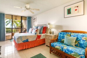Condo, 1 phòng ngủ, quang cảnh biển | 1 phòng ngủ, khu vực làm việc phù hợp cho laptop 