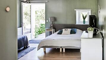 7 chambres, fer et planche Ă repasser, Wi-Fi, draps fournis