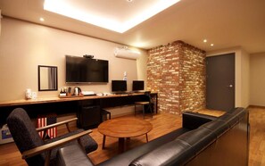 Herbergi (VIP (ocean view & terrace for 4 peopl) | 1 svefnherbergi, ókeypis þráðlaus nettenging, rúmföt