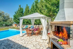 Aire de pique-nique/barbecue
